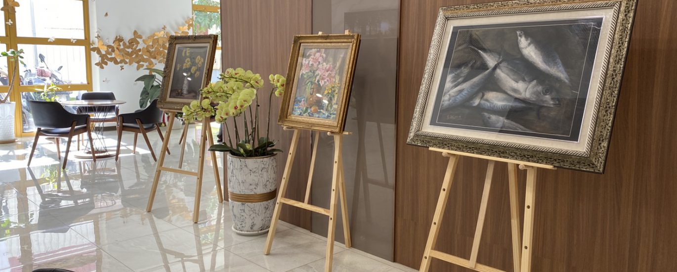 【活動快報】畫家林惠敏個人畫展於維馨1樓大廳展出！